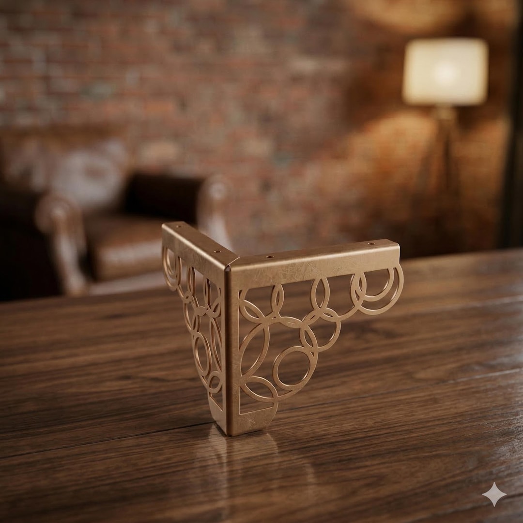 Furniture Leg V5 DXF File: CNC Laser Cut Template - Etsy
