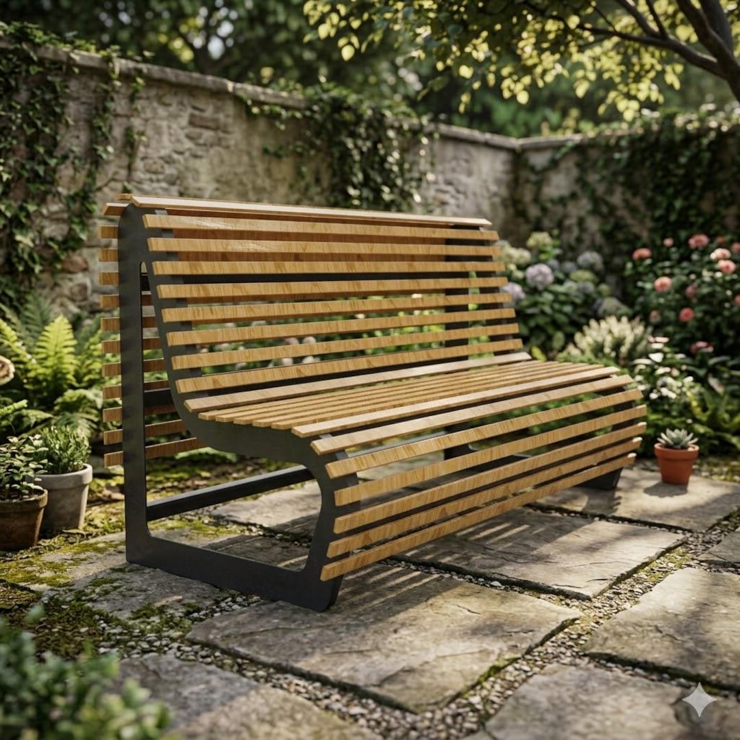 DIY Metal Bench Welding Project Plans, DXF Files - Etsy
