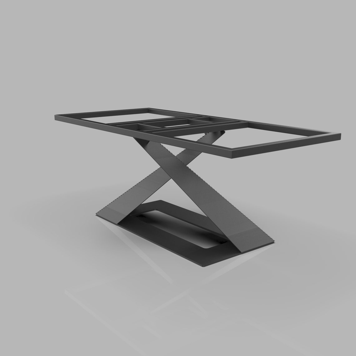 DIY Sheet Metal Table Welding Project, Dxf Ai Cdr Svg Pdf Files ...