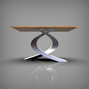 Einzigartiges ursprüngliches modernes Metall-Tischschweißprojekt Dxf CNC-Plasma, Metalltischbasisplä