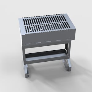 Nuovo pacchetto Dxf di piani di progetto di saldatura Grill Firepit, kit di saldatura fai da te, progetto di saldatura, progetto fai da te, file dxf per il plasma immagine 2