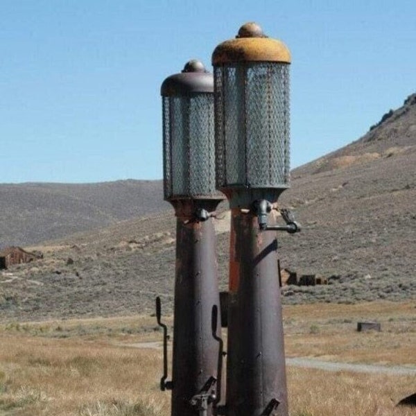 Gas Pumps:  Vintage Gas Pump Photography | Ghost Town Photography |Desert Landscape Photography | Antique gas Pump Photography |