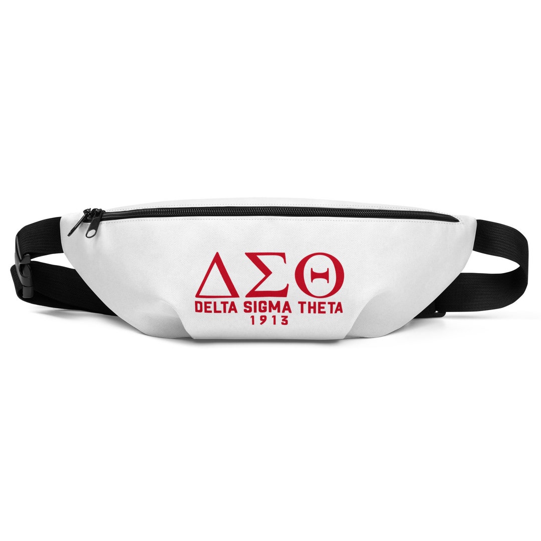 Alpha Delta Pi Sorority Fanny Pack – Holographic, Stadium Approved, Adjustable Strap