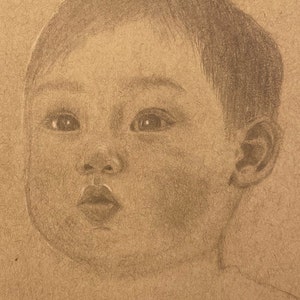 Custom portrait drawing