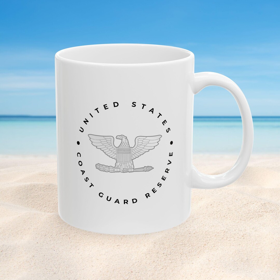 Coast Guard Reserve CAPT Mug | Captain USCGR Cup - Etsy