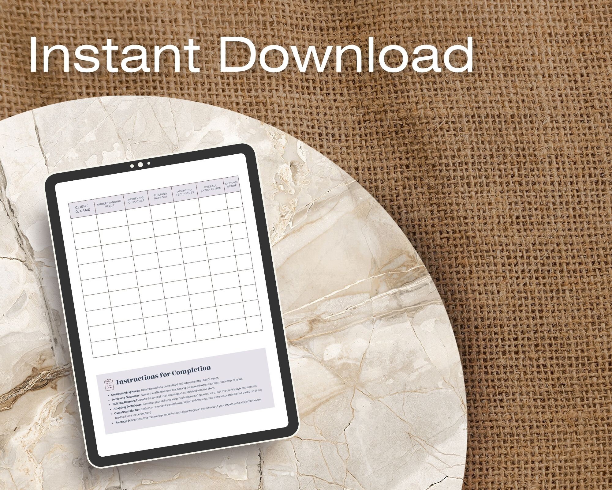Coach Worksheet, CPD Worksheet for Coaches, Personal Development ...