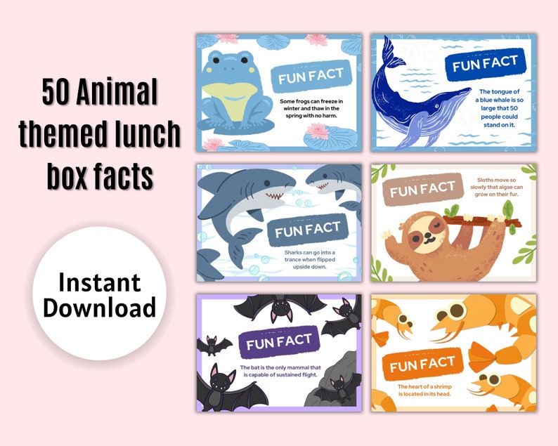 Woodland Animals Kids Worksheet, Lunch Box Fun Facts, Toddler Learning