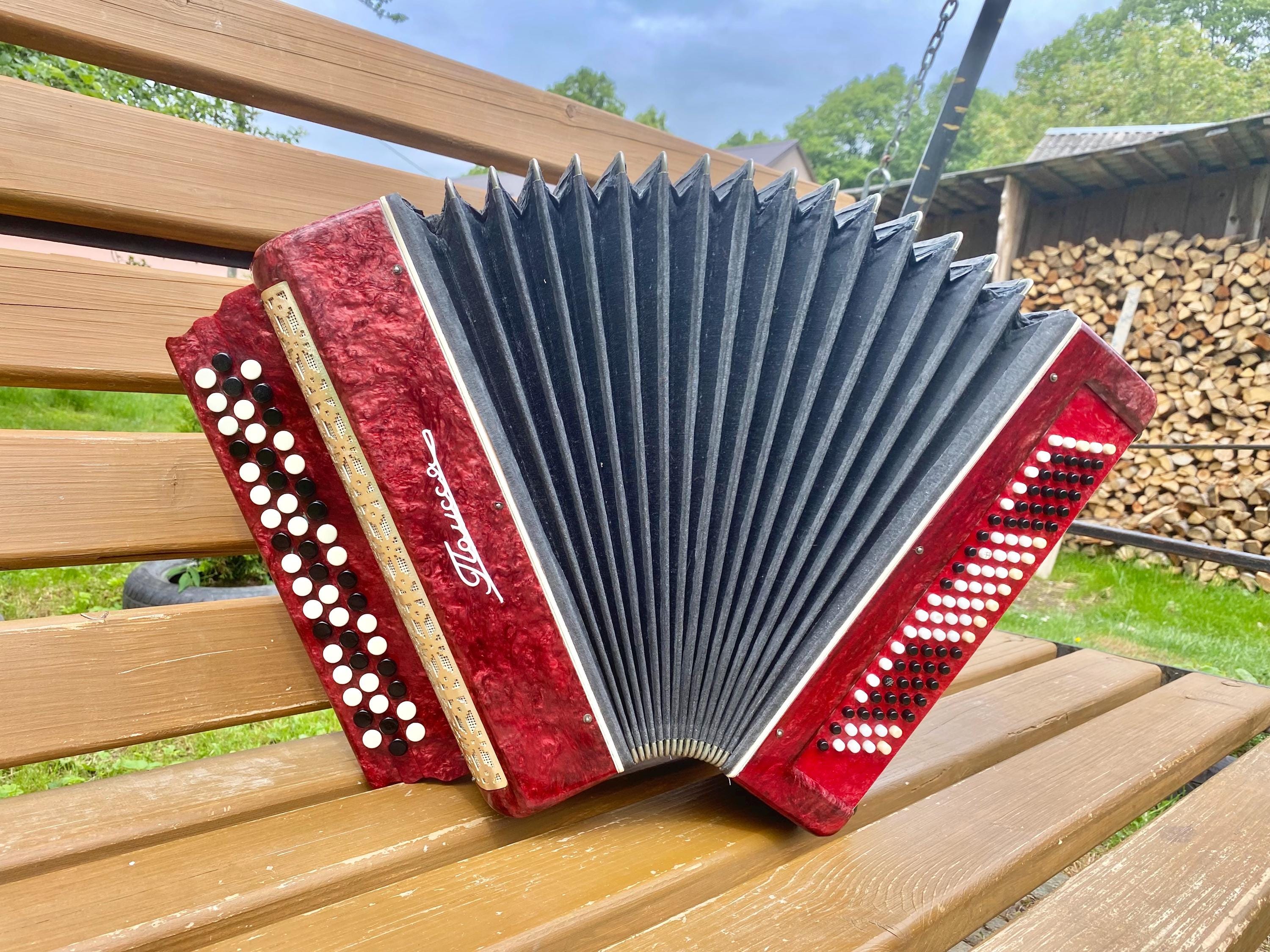 Russian Bayan Accordion - Etsy