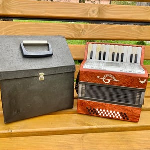 Acordeón de piano para niños en funcionamiento, 36 bajos, acordeón de piano, bayán ruso, acordeón, instrumento musical, acordeón Kremennoe fabricado en Ucrania
