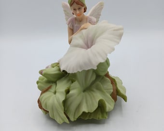 Danbury Mint White Bindweed flower Fairy