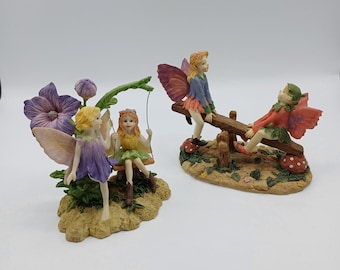 Fairy on a Swing and Fairies on a see saw