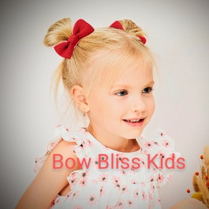 PICK 2 Baby Kids Toddlers Snap Clip, Baby Bows, Mini Bow Hair Clips, Baby Hair Bows Clip, Snap Hair Clips, Baby Hair Clips, Baby Shower Gift