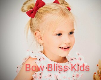 PICK 2 Baby Kids Toddlers Snap Clip, Baby Bows, Mini Bow Hair Clips, Baby Hair Bows Clip, Snap Hair Clips, Baby Hair Clips, Baby Shower Gift