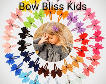 Baby Berliée - 5 stuks Baby & Peuter Haarbandjes - Bloemen Strik
