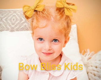 PICK 2 Baby Toddler Kids Snap Clip, Baby Bows, Mini Bow Hair Clips, Baby Hair Bows Clip, Snap Hair Clips, Baby Hair Clips, Baby Shower Gift