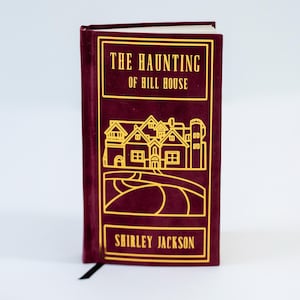 The Haunting of Hill House by Shirley Jackson novel book re-bind