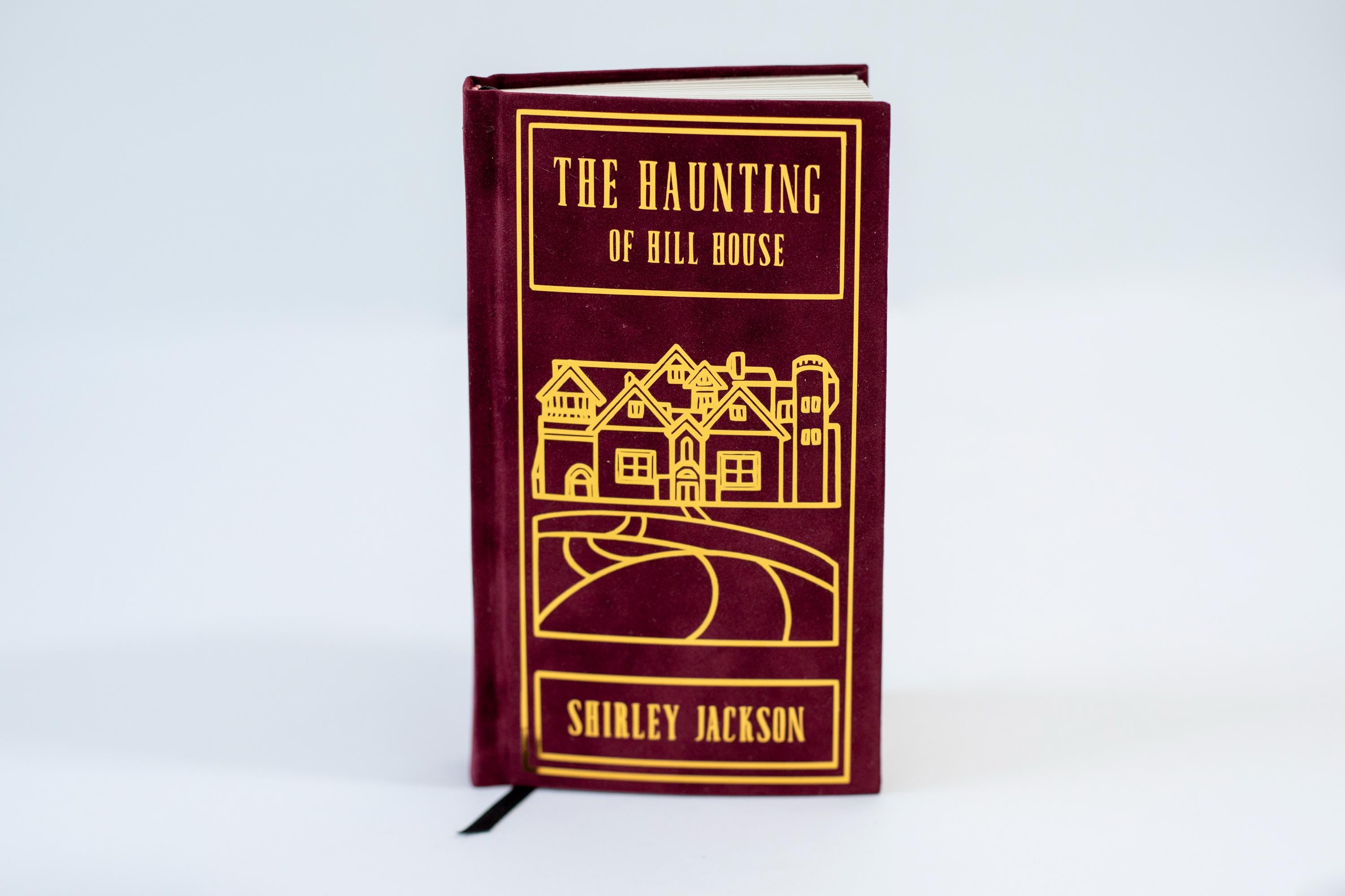 The Haunting of Hill House by Shirley Jackson novel book re-bind