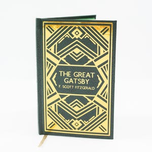 The Great Gatsby by F. Scott Fitzgerald novel book re-bind