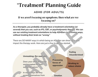 Neurodiversity-Affirming Treatment Planning Guide for Therapists