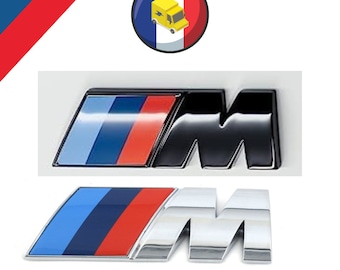 Stemma per baule/parafango in alluminio BMW "M" 5,5 cm*2 cm