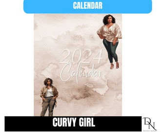 Curvy Girl Calendar 2024