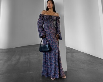 chinese dress ladies Anancy Paneled Dress – House of Aama