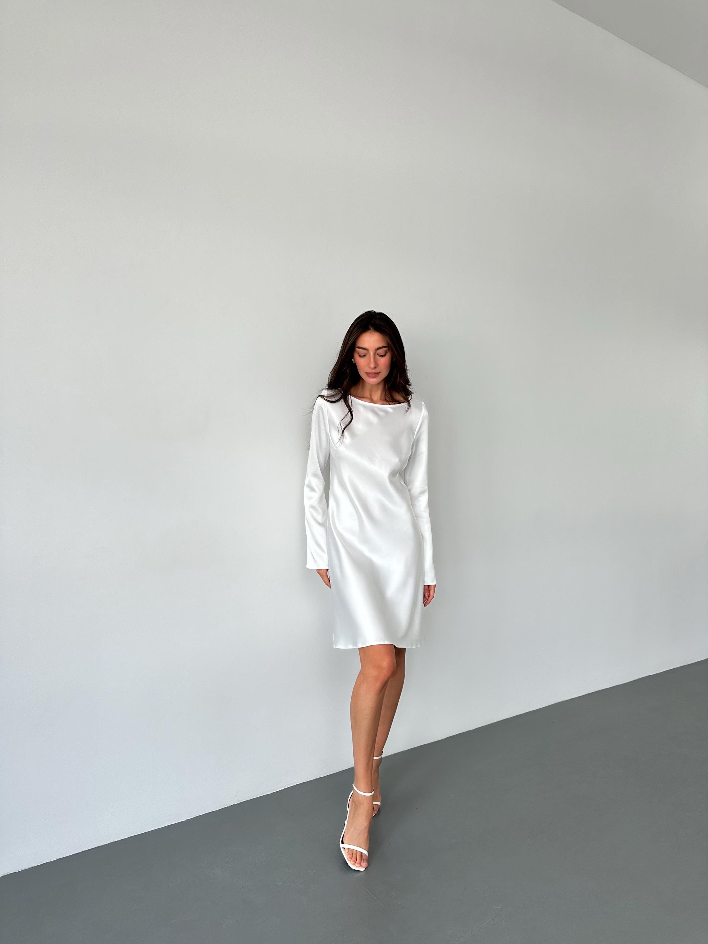 sachin and babi light blue dress 740 Minimalist evening dress ideas in 2026