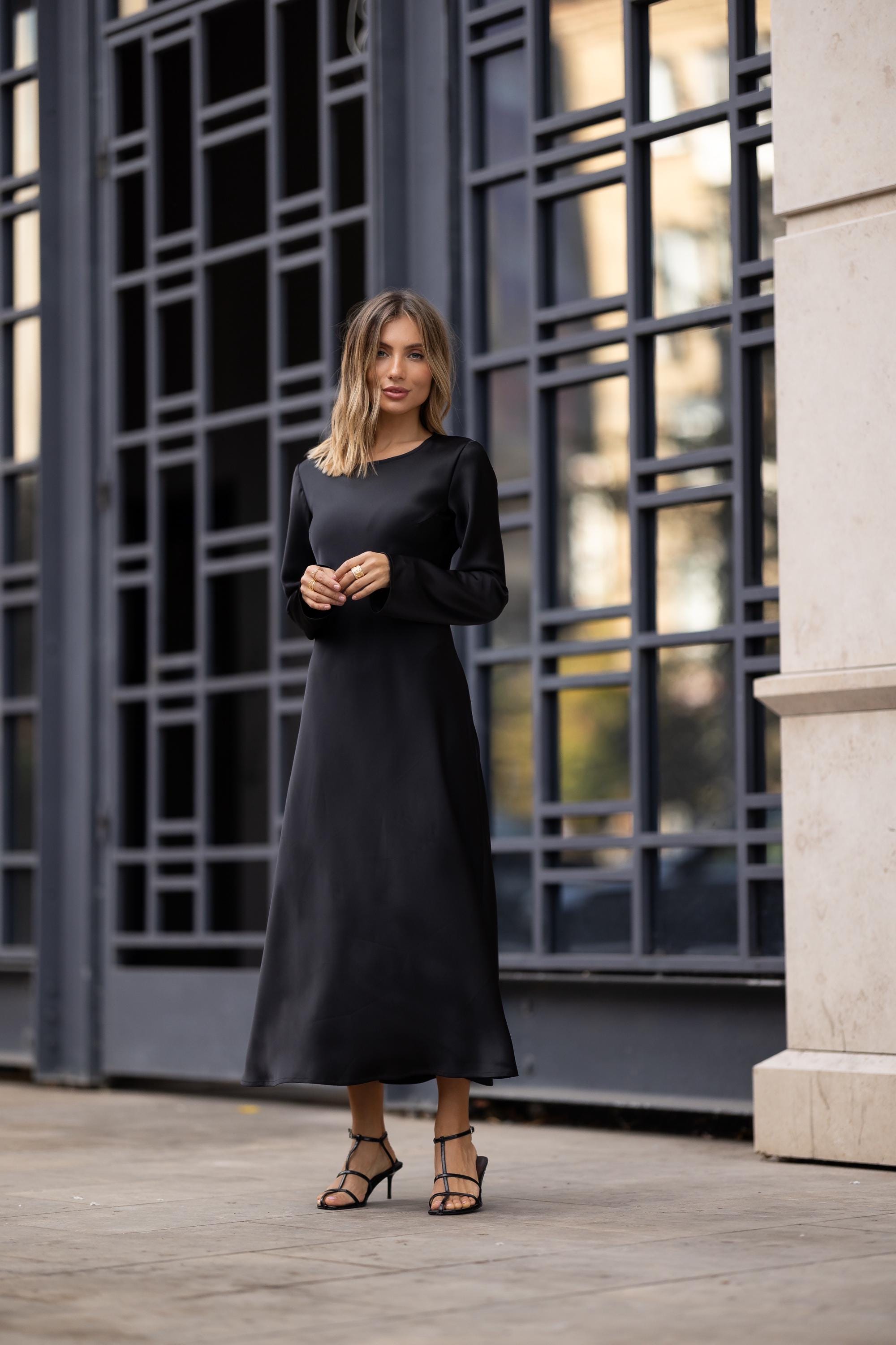 black italian dresses Rapheala Italian Lace Dress Black