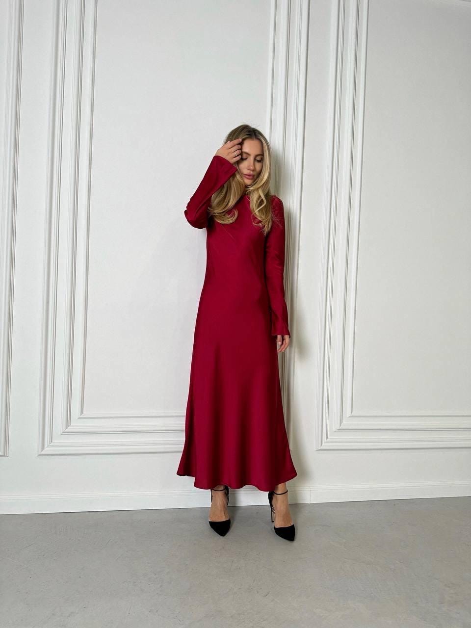 cute tween dresses Girls' Bow Front Long Sleeve Party Dress – Elonnashop 15 Fun Men in Size:28W Slender Body Dresses