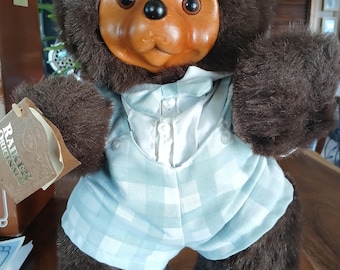 Vintage-raikes Bears-stuffed Animal-robert Raike-collectible-1989