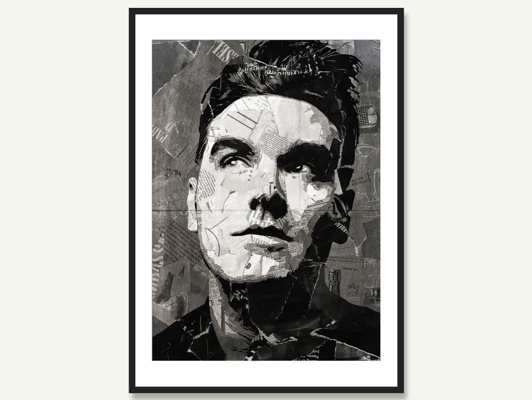 Morris Print Music Legend Poster Music Artist Wall Art Gift for the