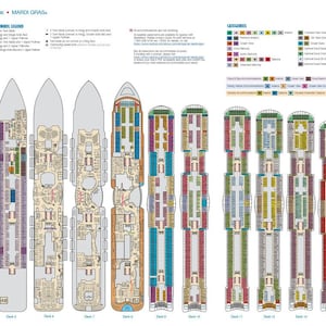 floor plan carnival mardi gras deck plans