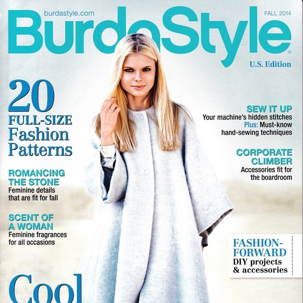 Burda Style AUTOMNE 2014 - Magazine avec motifs - Langue anglaise