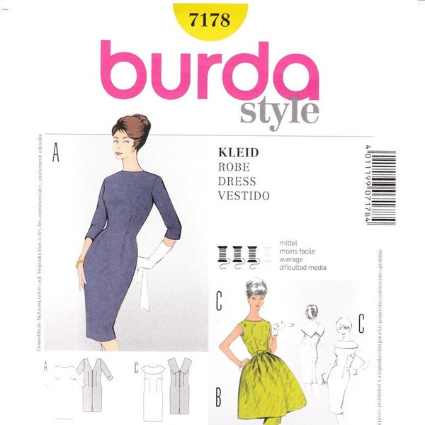 Burda Style 7178 - Sewing Patterns - Dress