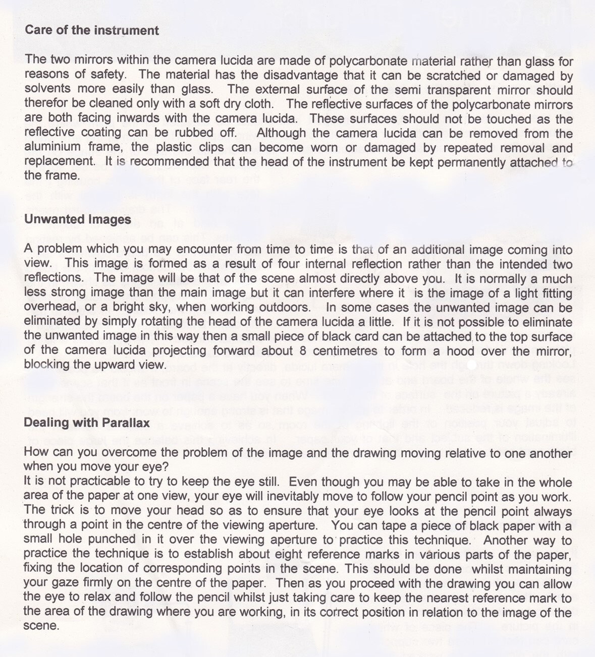 Camera Lucida a Portable Optical Drawing Tool Etsy