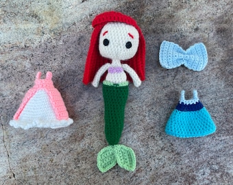 Amigurumi Ariel-pop