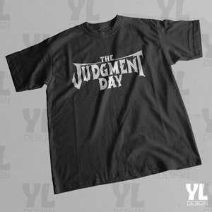 WWE Judgment Day Logo Custom Shirt - The Judgment Day - Judgment Day  - WWE Smackdown - WWE Raw