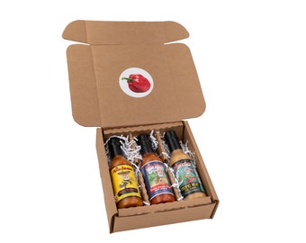 Gift For Him, Hot Sauce Gift Box