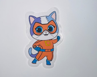 Superkitties stickers bundle 3 stickies in 3 sizes