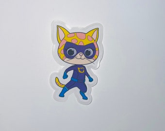 Superkitties stickers bundle 3 stickies in 3 sizes