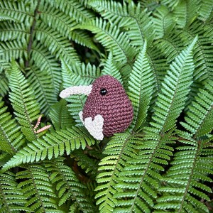 ニュージーランドのキウイ鳥の編み図：あみぐるみぬいぐるみ（PDFダウンロード） 画像 4
