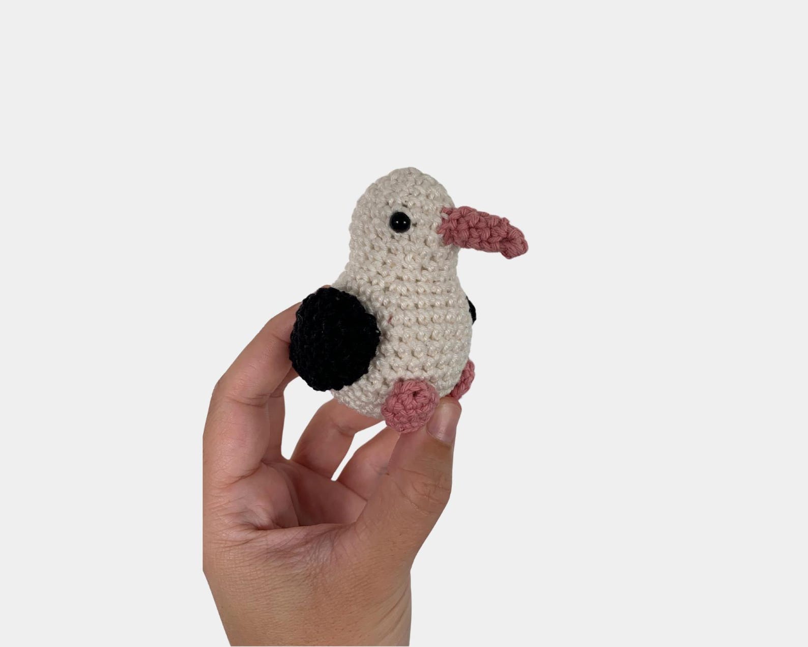 Royal Albatross Crochet Pattern: Amigurumi Bird Plushie (PDF Pattern ...