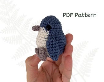 NZ Little Penguin Crochet Pattern: Korora Amigurumi (PDF Pattern)