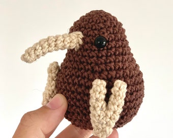 Kiwi-Häkelanleitung – Vogel-Amigurumi