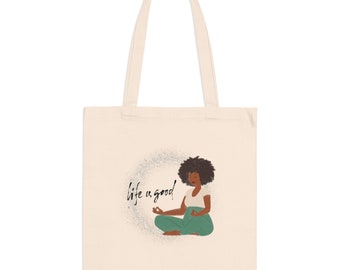 Tragetasche, Stoffbeutel, tote Bag, Meditieren