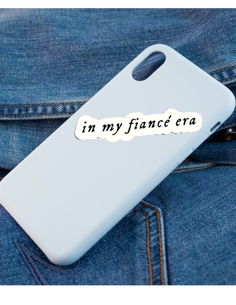 Fiancé Era Sticker Vinyl Wife Bachelorette Eras Tour Switfie Women ...