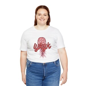 Swinger Lifestyle Upside Down Pineapple iykyk T Shirt