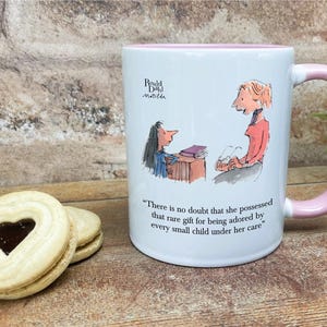 Taza de maestra Miss Honey Matilda, mensaje personalizado, regalo de agradecimiento de fin de escuela - Primaria - Secundaria - Finalización - TA - Asistente