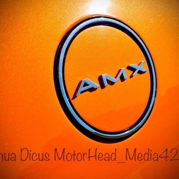 Classic AMC AMX side badge