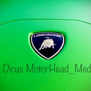 Lamborghini Nose Badge